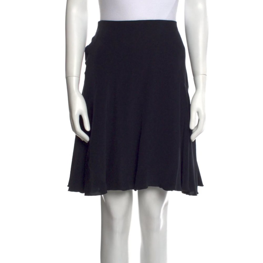 ROBERTO CAVALLI Silk Knee-Length Skirt
